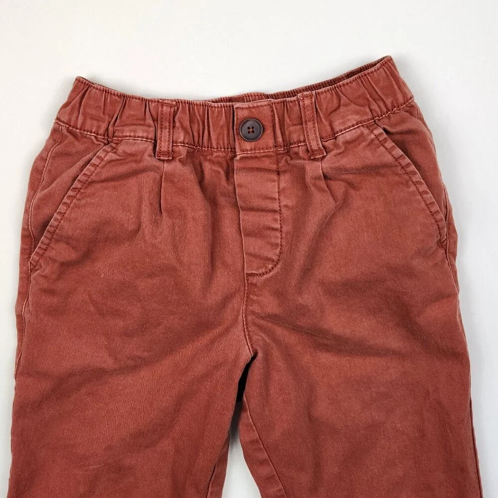 Hanna Andersson Skater Chino Pants in Stretch Twill sz 130cm US 8 Play